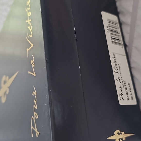 Pour La Victoire turquoise shoes - Picture 6 of 6